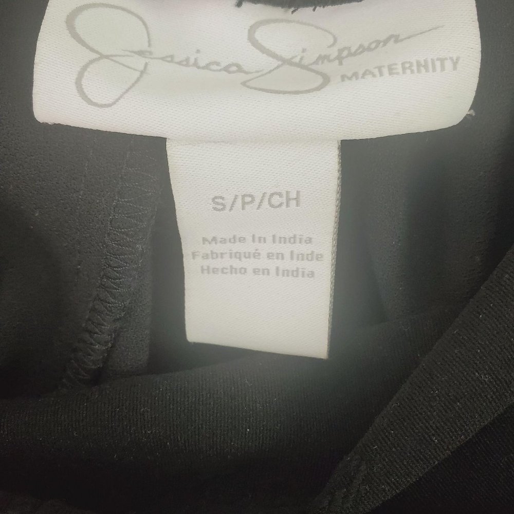 Jessica Simpson Maternity Black Knee Pencil Skirt - Picture 6 of 6